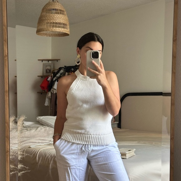 Banana Republic Cotton Knit Sleeveless Top - Picture 2 of 5